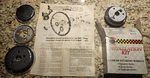 New 1963 1973 Pickup Jeepster Grant Chrome Steering Wheel Adapter Kit 3403. Fixed Price $88.00.