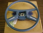 Nos 1981 1982 Ford Escort Steering Wheel Blue. Fixed Price $119.00.