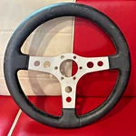 Ferrari 206 246 Gts Dino Leather Steering Wheel. Fixed Price $170.00.