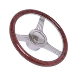 14" Gm Steering Wheel Kit Banjo Style 9-HOLE Car Truck Classic Walnut Color. Fixed Price $169.95.