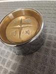 1955 1956 Desoto Powerflite Horn Button Nice "texas" Used. Fixed Price $69.50.