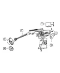 Genuine Mopar Steering Column Shroud 1CH71XDHAA. Fixed Price $16.28.
