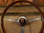 Fits Porsche 356 B - Steering Wheel Wood E. Nardi 41 Cm Till 12/1973 Nos. Fixed Price $3150.00.