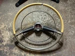 1963 Plymouth Mopar Steering Wheel With Horn Original Used Dodge B-body. Fixed Price $249.00.