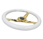 Nrg ST-015CG-WT Classic Wood Grain Steering Wheel White Grip. Fixed Price $152.99.