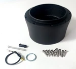 9 Hole Steering Wheel Black Hub Adapter Flaming River, Ididit, Gm, Chevy. Fixed Price $52.99.