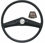 Oer Black Steering Wheel With Red Gmc Logo Horn Cap 1969-1972 Pickup Truck. Fixed Price $349.98.