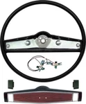 1969-70 Steering Wheel Kit- Black Cherrywood Shroud. Fixed Price $392.67.