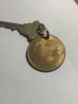 Johnny & Kays Motor Hotel Motel Key Brass Fob Des Moines Iowa #150 Rare. Fixed Price $29.99.