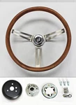 64 - 66 Buick Skylark Riviera Gran Sport Regal 15" Stained Wood Steering Wheel. Fixed Price $228.77.