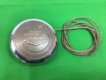49 50 Ford Steering Wheel Horn Button Gold Wire. Fixed Price $127.46.