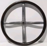 Vintage 17" Dodge Touring Wooden Steering Wheel Original Design C-18866 Oem Nice. Fixed Price $130.00.