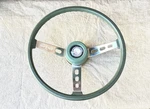 Amc Javelin Amx Hornet Gremlin Sport Steering Wheel Green. Fixed Price $250.00.