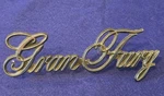 Vintage Mint 1970'S Plymouth Gran Fury Emblem Nameplate Mopar #3811505 Chrysler. Fixed Price $12.85.