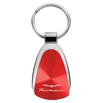 Ford Thunderbird Tear Drop Key Ring (red). Fixed Price $15.95.