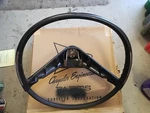 1960 Nos Mopar Imperial Black Frost Steering Wheel Crown Lebaron Chrysler. Fixed Price $500.00.