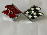C3 Corvette Nose Emblem 1968-1972 New. Fixed Price $100.00.