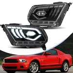 Vland Full Led Headlights 10-14 Ford Mustang W/sequential Turn Sig Drl Lamps. Fixed Price $376.19.