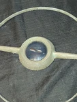 1953 1954 Chevy Steering Wheel Horn & Center Button Cap Oem 758476. Fixed Price $99.99.