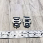 Pair 1962 1963 1964 Chevrolet Chevy Nova Ii Emblems 3827151 Badge Ornaments. Fixed Price $29.99.