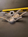 3 Pieces 1965 Comet Horn Button Steering Wheel Centers. Fixed Price $30.00.