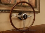 Rolls Royce 1966 + 67 Silver Shadow M.p.w. Wood Steering Wheel 41 Cm Nardi New. Fixed Price $3600.00.