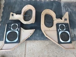 73-87 Chevy C-10,20,30 Truck Kick Panel Trims With Ac Jet Sounds Speak. Fixed Price $180.00.