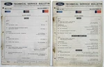 1972 Ford Lincoln Mercury And Trucks Service Technical Bulletins 17 & 20. Fixed Price $19.04.