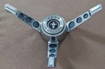 Original Mid 1960'S Ford Mustang Part # C4ZA-13A800-A Horn Ring & Center Cap. Fixed Price $76.50.