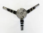 New 1967 Ford Mustang Steering Wheel Horn Chrome. Fixed Price $89.95.