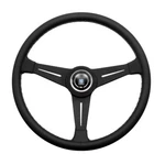 Nardi Nd Classic Steering Wheel 390MM Black Leather Anodized Spokes New. Fixed Price $427.30.