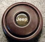 84-94 Jeep Cherokee Xj Oem Steering Wheel Horn Button Pad Cordovan (maroon). Fixed Price $44.97.