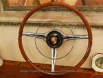 Porsche 356 Carrera 2 Vdm Wood Steering Wheel #31 New Of 1960'S Nos. Fixed Price $14500.00.