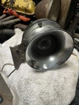 Vintage 60'S 70'S Chrome 12 Volt Honking Horn. Fixed Price $40.00.