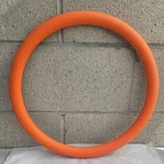 16" Orange Vinyl Steering Wheel Half Wrap. Fixed Price $34.99.