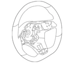 Genuine Nissan Steering Wheel 48430-5RL1A. Fixed Price $450.24.