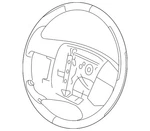 Genuine Ford Steering Wheel 8T4Z-3600-BF. Fixed Price $203.66.