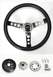 75-77 Bronco 70-77 Ford Pick Up F100 F150 F250 F350 Steering Wheel Black 13 1/2". Fixed Price $119.92.