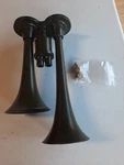 Military Volt Dual Air Horn Sparton Style New In Box. Fixed Price $145.00.