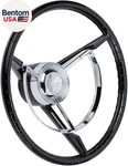 Steering Wheel With Horn & Center Cap Compatible 1956-1957 Ford Thunde. Fixed Price $616.28.