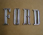 Nos Oem Ford 1967 1968 Galaxie 500 Deck Lid Letters Emblems Ornaments Xl Ltd Set. Fixed Price $79.00.