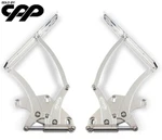 1971-73 Ford Mustang Eddie Motorsports MS149-82P Billet Aluminum Hood Hinges. Fixed Price $900.00.