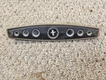 Original 68 Mustang Horn Panel Bezel. Fixed Price $60.00.