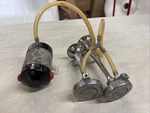 Vintage Sears Allstate Air Horns With Stebel Compressor Untested. Fixed Price $75.00.