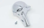 Chevrolet Horn Center Cap For 1955-56 Bel Air Ring- Chrome No Emblem Holes. Fixed Price $65.00.