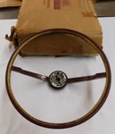 Oem Ford 1965 1966 Galaxie 500 Xl Ltd Steering Wheel Maroon W/ Clear. Fixed Price $629.00.