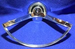Nos Vintage Auto 1963 Amc Ambassador W/o P.s. Steering Wheel Chrome Horn. Fixed Price $39.95.