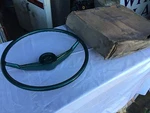 Nos 55-56 Packard Steering Wheel Clipper ( Green ). Fixed Price $599.99.