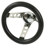 Steering Wheel, 10 Diameter, 5 Dish, 3 Spoke, Bolt Dunebuggy & Vw. Fixed Price $70.82.