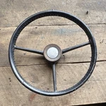 1963-1969 Toyota Land Cruiser FJ40 Steering Wheel With Horn Button. Fixed Price $350.00.